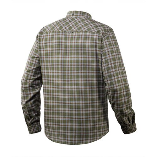Koszula taktyczna M-Tac Lumberjack Cotton Shirt - Oliwkowa/Szara - 20118001