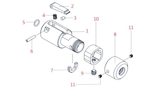 Action Army - Komora HopUp do APS 96 - B02-009