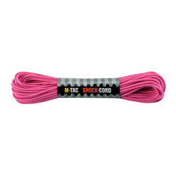 M-Tac - Elastyczna linka paracord Shock-Cord - 15 m - Neon Pink - 10280171