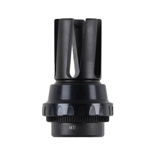 Tłumik płomienia Gomander Quadron S 7,62 M15X1 - Stal - Czarny - TB0.10173_0-M15x1-7.
