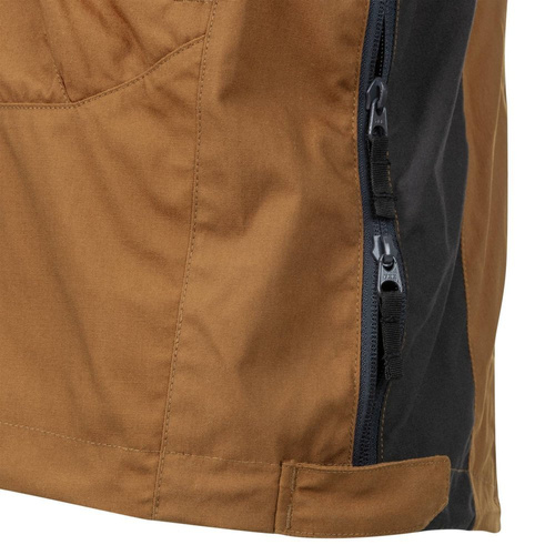 Helikon - Kurtka softshellowa Anorak Woodsman - DuraCanvas - Czarny - KU-WDN-DC-01