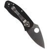 Spyderco - Nóż składany Ambitious G-10 Black Plain - Czarny - C148GP