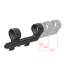 Vector Optics - Montaż do lunety jednoczęściowy Adjustable Extended Picatinny Mount - 30 mm - Czarny - XASR-3037