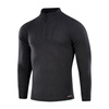 M-Tac - Bluza polarowa raglanowa kardigan Delta Polartec - Czarna - 70022002