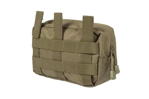 GFC Tactical - Pozioma średnia ładownica Cargo Pouch - Oliwkowa - GFT-19-019548