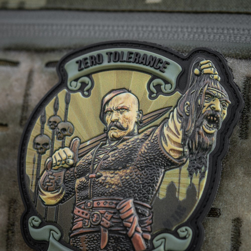 M-Tac - Naszywka Zero Tolerance - PVC - Oliwkowy - 51348043
