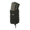 M-Tac - Ładownica otwarta na dwa magazynki platformy AK - MOLLE - Cordura - Czarna - 10016002