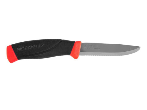 Morakniv - Nóż Companion F Rescue - 12C27 - Czerwony - 11828