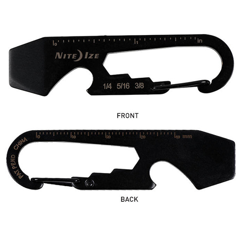 Brelok wielofunkcyjny Nite Ize DoohicKey Key-Tool - Czarny - KMT-01-R3