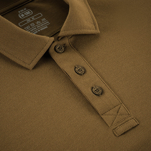 M-Tac - Koszulka Polo Basic 65/35 - Bawełna/Poliester - Coyote Brown - 80124017