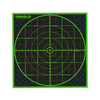 TruGlo - Samoprzylepne tarcze strzeleckie TruSee z zaklejkami - 100 Yard - 305 x 305 mm - Zielone fluorescencyjne - 6 szt. - TG-TG10A6