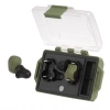 Earmor - Aktywne ochronniki słuchu M23T - NRR 25 dB - Bluetooth 6.0 - Foliage Green - M23T-AI-FG