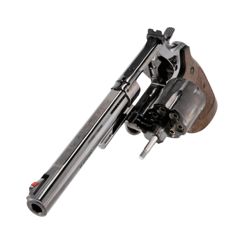 Umarex - Rewolwer wiatrówka Smith&Wesson M29 6,5" - 4,5 mm BB - Kabura ze skóry ekologicznej - 5.8384 + 3.1613