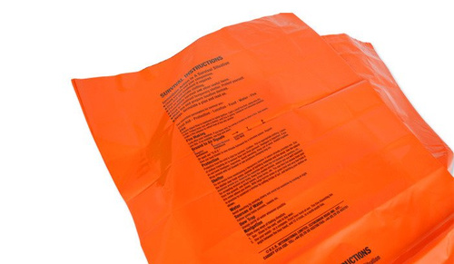 BCB - Worek Survivalowy Printed Survival Bag - Pomarańczowy - CL044