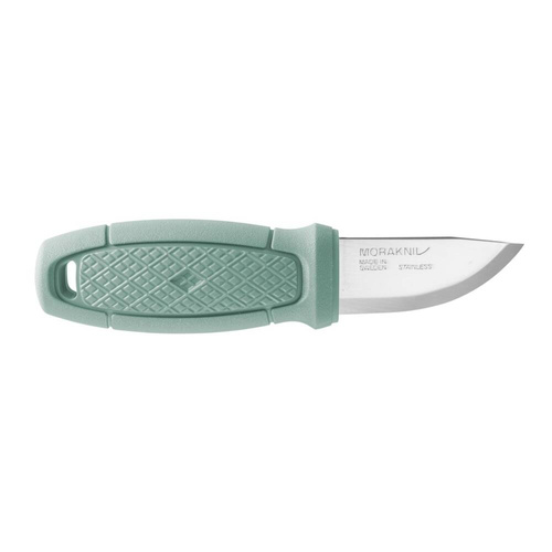 Morakniv - Nóż outdoorowy Eldris LightDuty - Stal nierdzewna - Mint Green - NZ-ELR-SS-1B