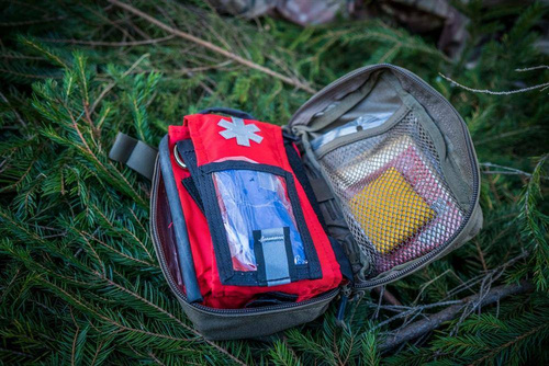 Helikon - Wkład medyczny Modular Individual Med Kit® - Cordura® - Pantera Leśna - MO-M02-CD-04