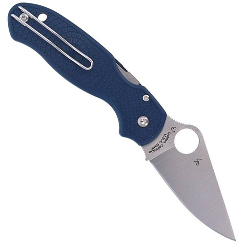 Spyderco - Nóż składany Para 3 - CPM SPY27 - FRN - Niebieski - C223PCBL