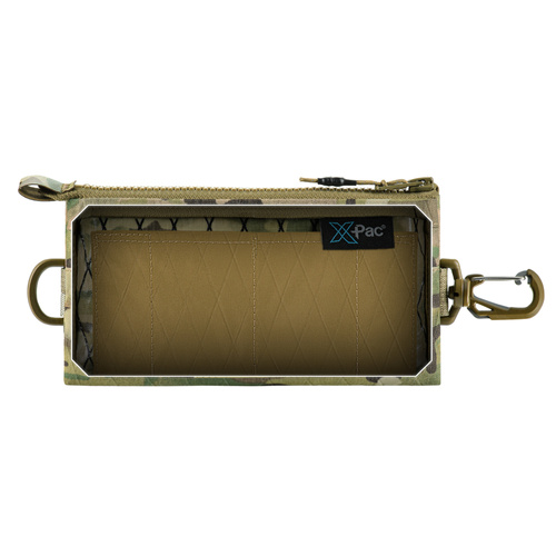 M-Tac - Portfel taktyczny poziomy X-Pac Elite z karabińczykiem - Multicam - 10453008