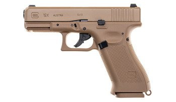 Umarex - Pistolet wiatrówka CO2 Glock 19X - 4,5 mm - Coyote - 5.8367