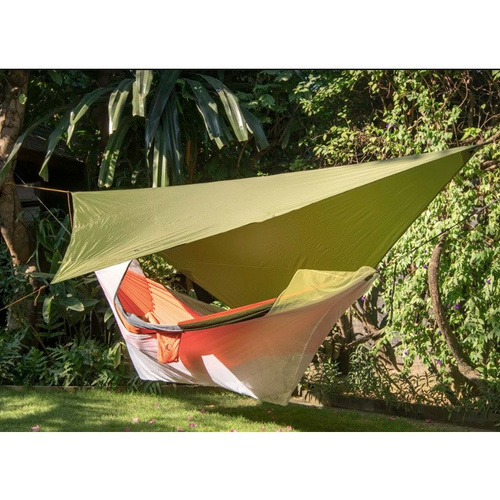 Ticket to the Moon - Moskitiera do hamaka Convertible Bug Net 360° - Army Green - TMNET24