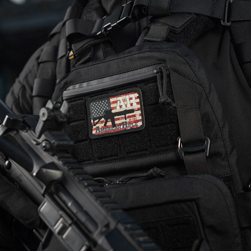 M-Tac - Naszywka AR-15 - Tkanina - Fluorescencyjna - Black/GID - 51353299