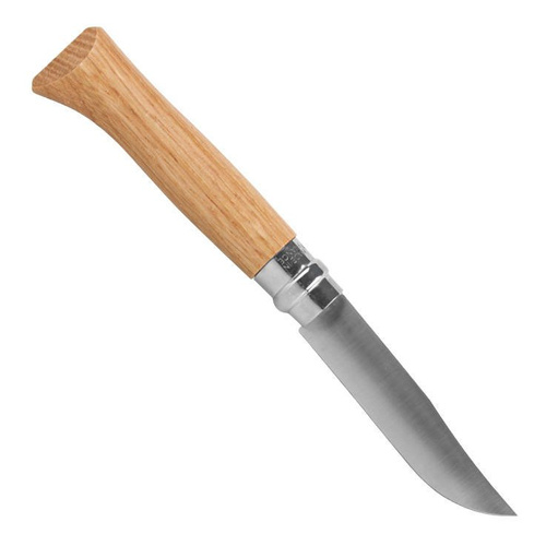 Opinel - Nóż N°8 VRI - Inox - Dąb/Chêne - 002021