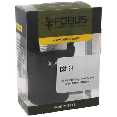 Fobus - Ładownica na magazynek pojedynczy 9 mm, .40, .380 - Na pasek - DSS1 BH