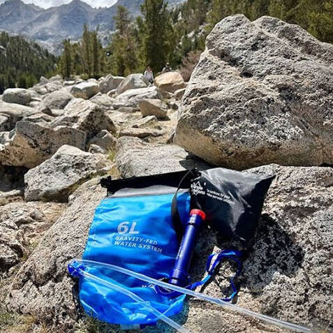 Membrane Solutions - Filtr grawitacyjny - 6L - Niebieski - OESF0021