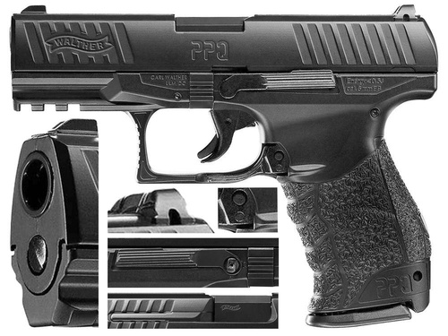 Walther - Replika pistoletu PPQ HME - Sprężynowa - 2.5886