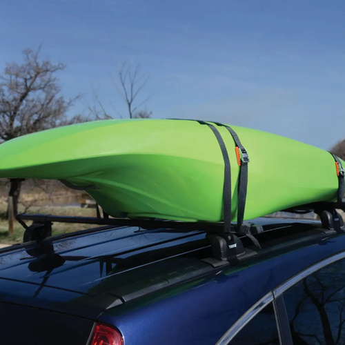 Nite Ize - Pasy transportowe CamJam® Tie Down Strap - 2 szt. - Czarne/Pomarańczowe - CJWR12-09-2R6