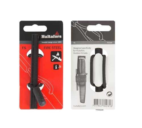 Hultafors - Krzesiwo Fire Steel FS - Czarny - KR-HFS-FC-01