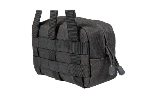 GFC Tactical - Pozioma średnia ładownica Cargo Pouch - Czarna - GFT-19-019550