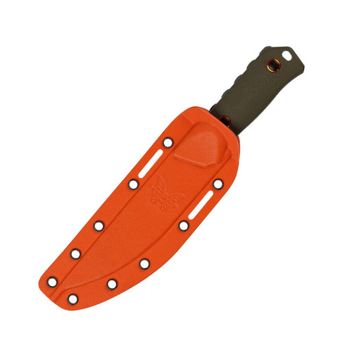 Benchmade - Nóż myśliwski Raghorn 15600-01 - Stalowy - Oliwkowy - 136-741