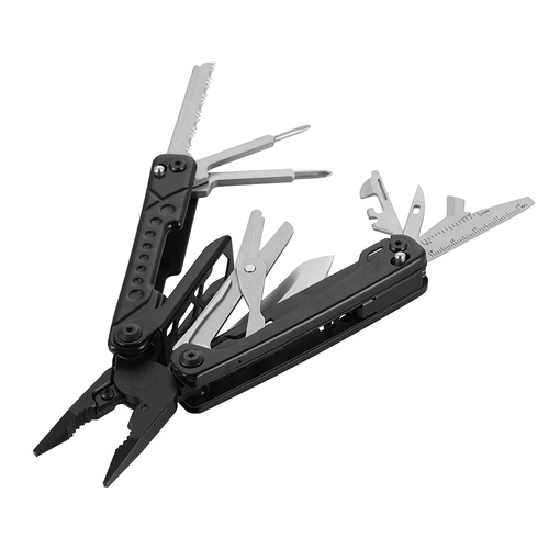 M-Tac - Multitool Type 11 - 11 funkcji - Czarny/Srebrny - 60080211