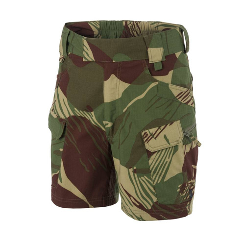 Helikon - Spodenki taktyczne Urban Tactical Shorts UTS - 6" - PolyCotton Stretch Ripstop - Rhodesian Camo - SP-UTU-SP-1K