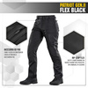 M-Tac - Spodnie taktyczne Patriot Gen II Flex - Czarne - 20056802