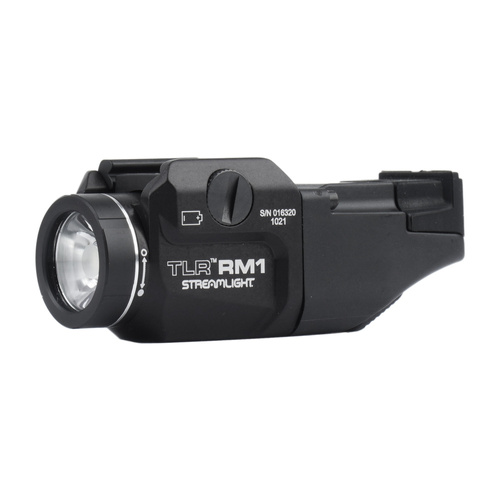 Streamlight - Latarka taktyczna LED na broń TLR RM 1 - 500 lumenów - Picatinny - Czarna - L-69441