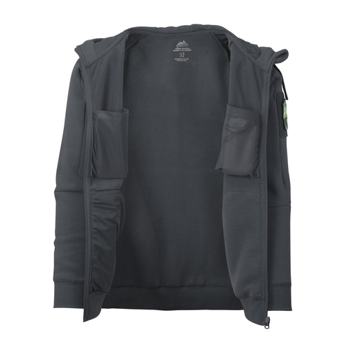 Helikon - Bluza Urban Hoodie Lite - Rozpinana - Bawełna - Poliester - Light Grey Melange - BL-ULF-CB-2G