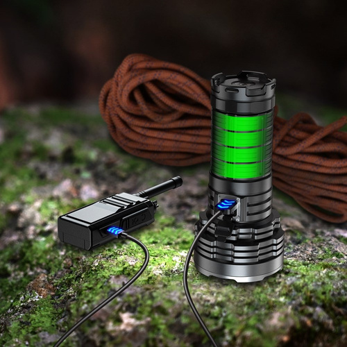 Fenix - Latarka szperacz LR40R V2.0 z akumulatorem 15000 mAh - 15000 lm - Czarna - LR40R V2.0