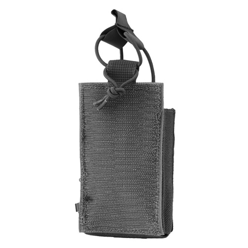 Mil-Tec - Ładownica otwarta AR-15 z panelem rzepowym - Pojedyncza - Czarna - 13496102