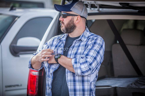 Helikon - Koszula TRIP Nylon Blend - Indigo Plaid - KO-TRI-NB-P8