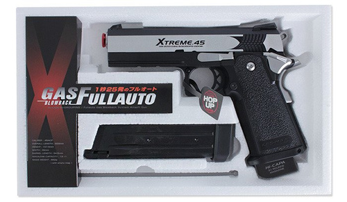 Tokyo Marui - Replika pistoletu Hi-Capa Xtreme .45 - Full Auto - GBB