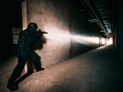 Fenix - Latarka laserowa akumulatorowa TK30 - 5000 mAh - 500 lumenów