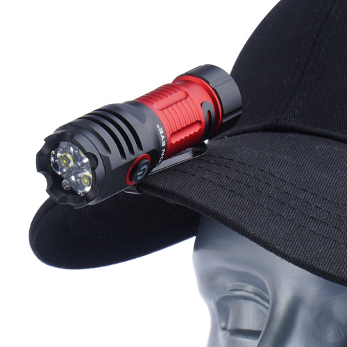 Falcon Eye - Latarka ręczna Omega 1K - Strobe - 1000 lm - Czarna/Czerwona - FHH0141