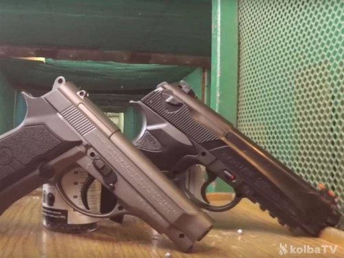 RazorGun - Pistolet wiatrówka CO2 Excite z okularami ochronnymi - 4,5 mm - Czarna - WC4-306B-KO