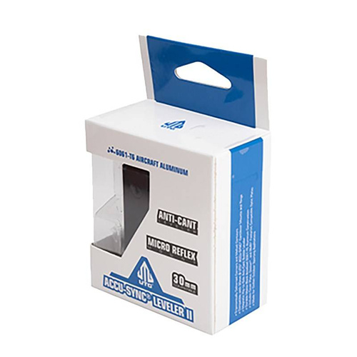 Leapers - Obejma do montażu Accu-Sync 30 mm z poziomicą i montażem MRDS - Czarna - MT-RTF3