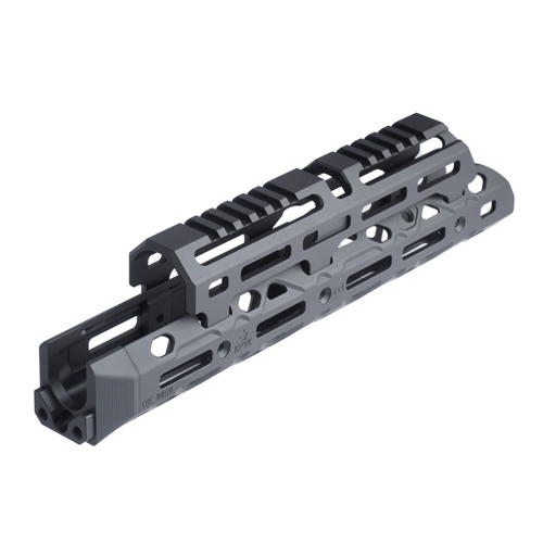 Kruk - Średnie łoże z długą nakładką rury gazowej - Czarne - CRC 1U020B