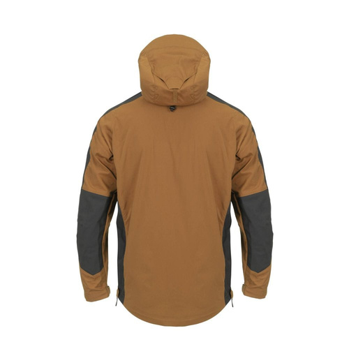 Helikon - Kurtka softshellowa Anorak Woodsman - DuraCanvas - Czarny - KU-WDN-DC-01