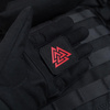 M-Tac - Naszywka Laser cut Valknut kwadrat - Czerwony / Czarny - 51162233