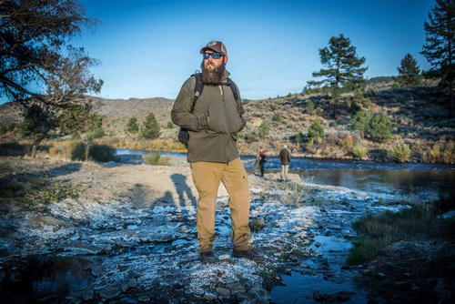 Helikon - Kurtka przeciwdeszczowa Blizzard® - StormStretch® - Taiga Green - KU-BLZ-NL-09